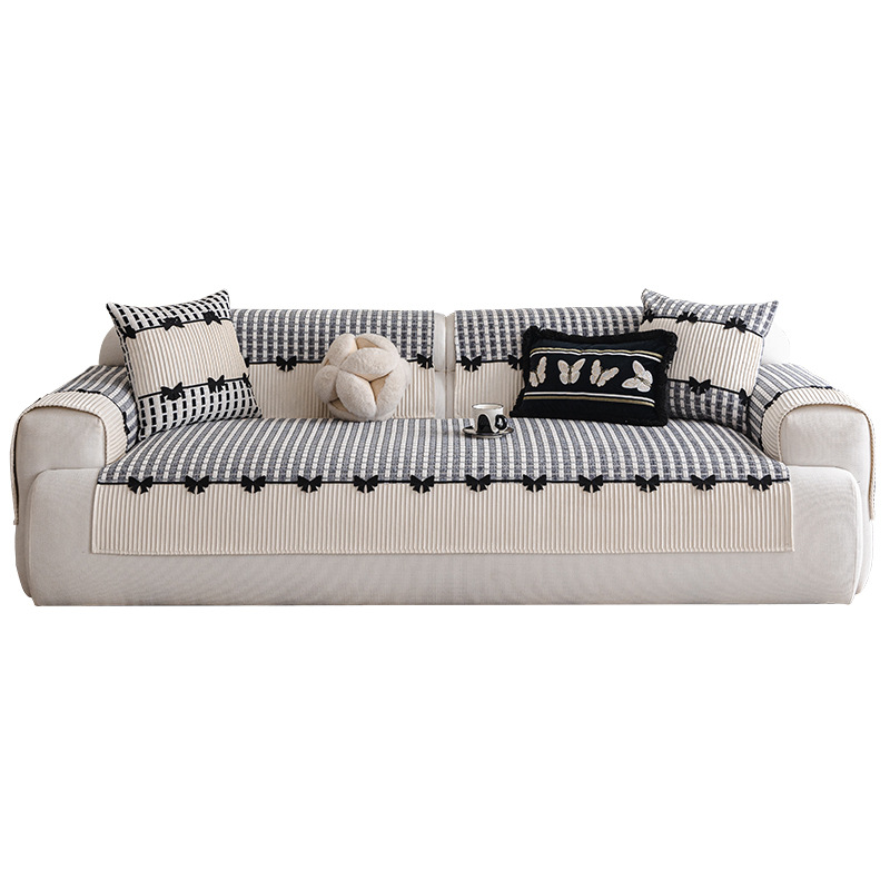 Simple High Weight Chenille Sofa Cushion 2025 New Four-season One-piece Cushion Sofa Cover Cross-border 【Hot】