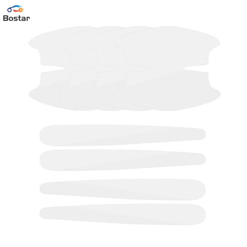 Bostar Invisible TPU Transparent Car Door Handle Sticker Handle Protective Film Suitable for Scratch Repair of Door Handles on Toyota Honda Mazda ราคา 65 บาท*ส่งฟรี