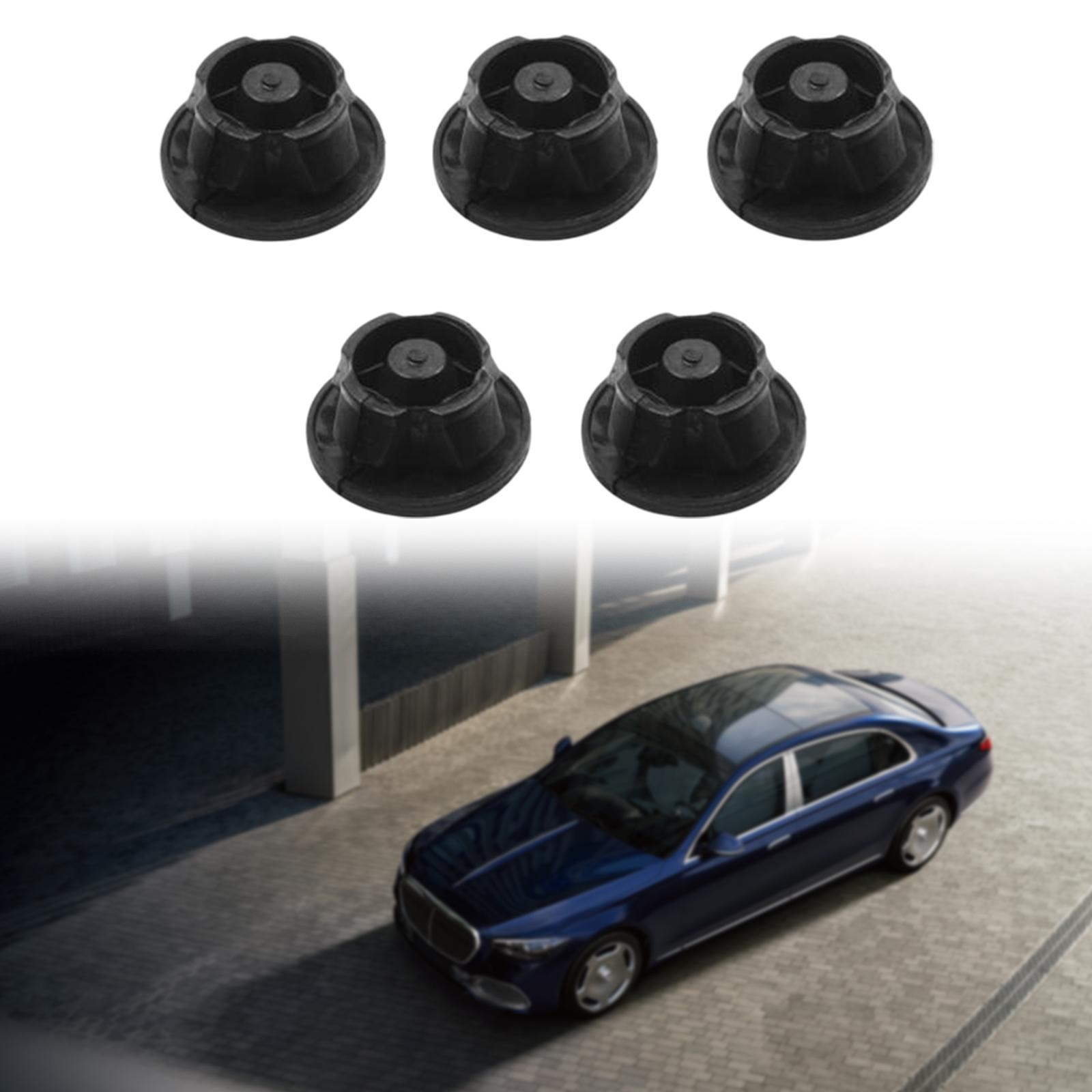 Bnaudio 5 miếng đệm gắn bộ phận giảm xóc chặn mui xe bọc động cơ thay thế 6420940785 miếng đệm nắp động cơ thông dụng