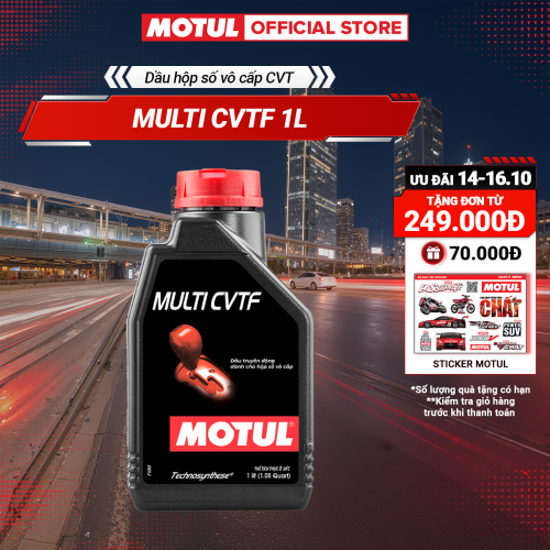 Dầu nhớt hộp số vô cấp CVT xe ô tô MOTUL MULTI CVTF 12X1L VN