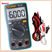 มัลติมิเตอร์แบบดิจิทัลฟีโนโวช่วงอัตโนมัติ6000 DC/AC โวลต์และ