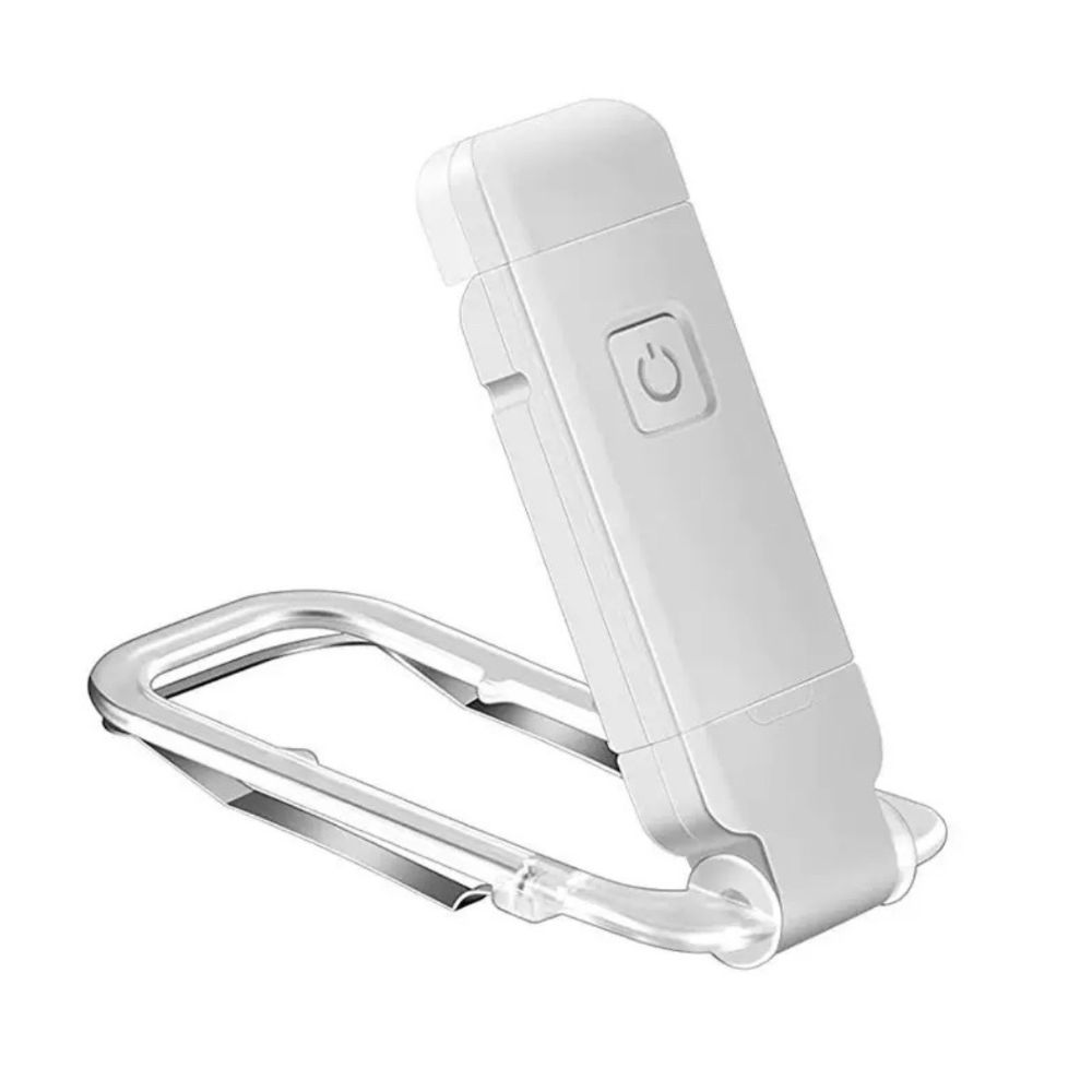 Foldable USB Night Light Eye Protection Clip LED Rechargeable Book Reading Light Three Colours Adjustable