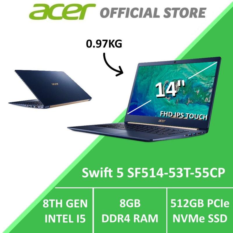 Acer Swift 5 SF514-53T-55CP 14-inch Intel i5 Thin and Light Laptop (Blue)