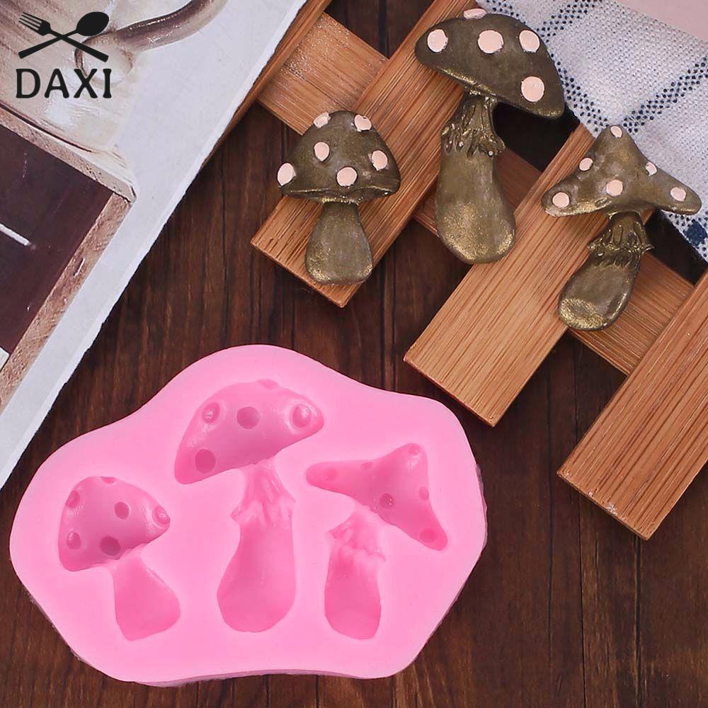 3D Mushroom Silicone Mold Mushroom Resin Mold Mushroom Epoxy Resin Casting  Mold for DIY Soap Home Decor Scented Candle