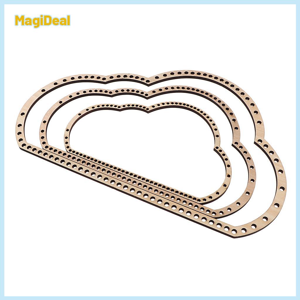 3pcs Wooden Knitting Loom Weaving -Knitted