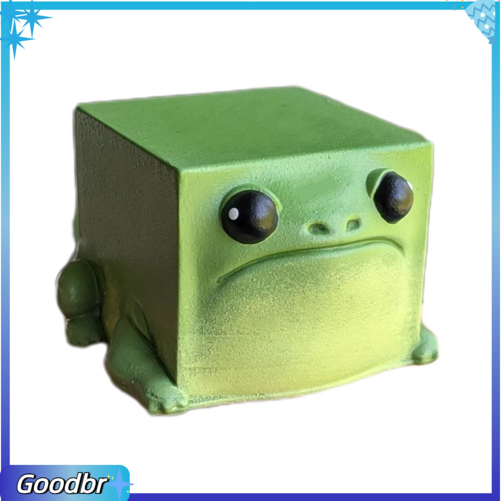 Goodbro Ngoài Trời Ếch Trang Trí Bàn Ếch Trang Trí Đáng Yêu Phim Hoạt Hình Ếch Tượng Cho Gia Đình Và trang trí sân vườn điêu khắc nhựa dẻo Cho bàn làm việc Hoặc Ngoài Trời Hiển Thị Dễ Thương đồ trang trí hình động vật