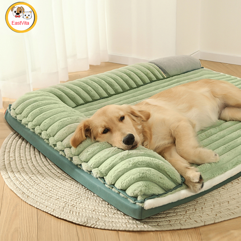 Pet Dog Sleeping Mat Large Space Removable Washable Soft Comfortable Bed