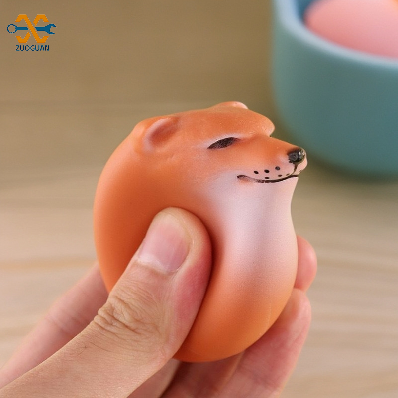 [Zuoguan Squishy Toys, Squishy Squeeze Toys Anti-Stress Toys, Slow Squishies, Stress-Relieving Toys with Cute Dog Designs, Used for Entertainment and Relaxation Every Day.,ZUOGUAN Cute Doggy Squishy Stress Relief Toy - Fun捏捏乐 for Office & Daily Relaxation ราคา 39 บาท*ส่งฟรี