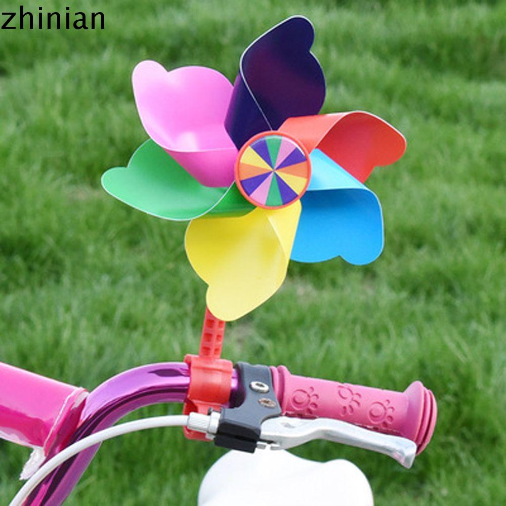 ZHINIAN Phụ tùng xe đạp Trang trí xe đạp Xe tay ga dành cho trẻ em Cối xay gió ba bánh Chong chóng xe đẩy trẻ em Xe đạp trẻ em Chong chóng hoa Chong chóng xe đạp trẻ em Trang trí Cối xay gió Xe đạp Chong chóng tay lái xe đạp