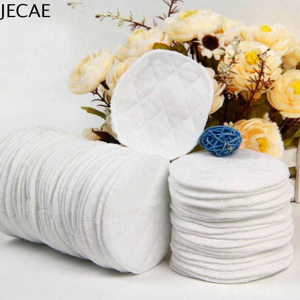 JECAE 12 cái Phóng to Thịnh hành cho ăn Hấp thụ Bông sinh thái Sản phụ Mammy Chống tràn Có thể tái sử dụng Có thể giặt được Miếng đệm vú Điều dưỡng