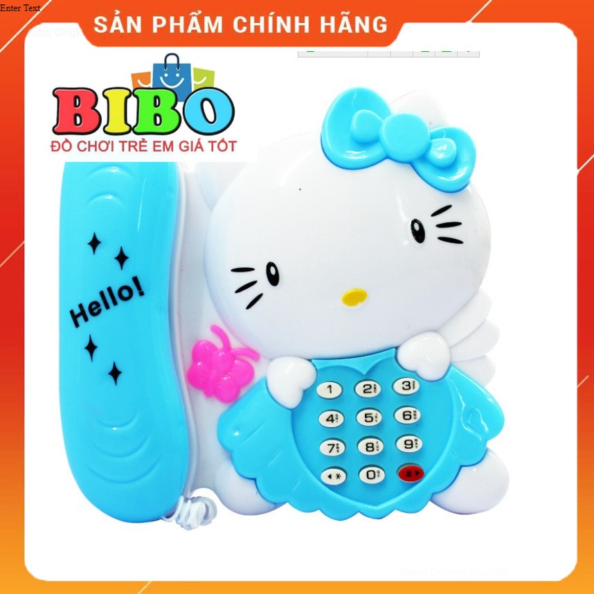 Đồ chơi điện thoại bàn mèo Kitty