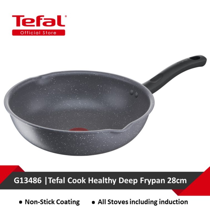Tefal Cook Healthy Deep Frypan 28cm G13486 Singapore