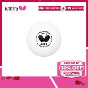 Butterfly Table Tennis 40+ Table Tennis Training Ball - 6 pcs / Box