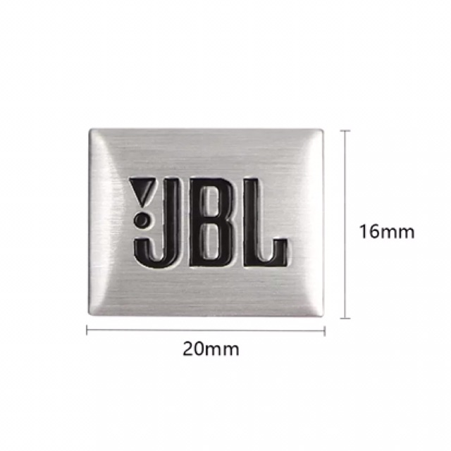 Logo dán loa jbl