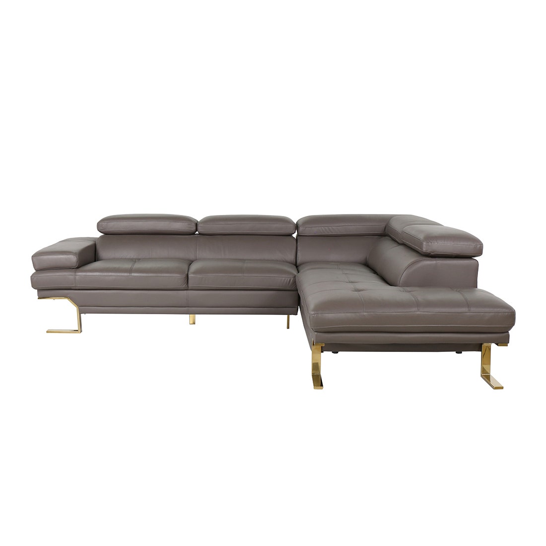 SB Design Square SB FURNITURE โซฟาเข้ามุมขวา รุ่น Furama สีเทา (287x238x77 ซม.) ราคา 73,900 บาท*ส่งฟรี