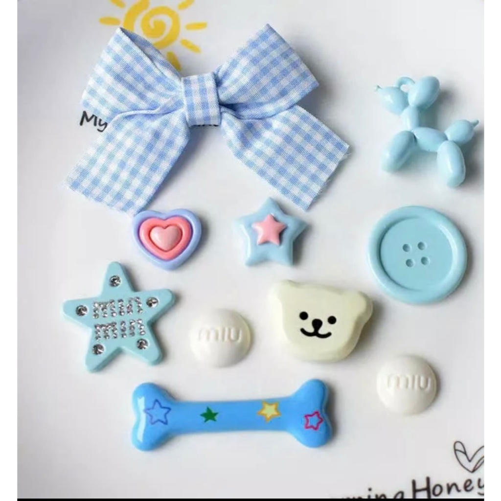 Combo 10 Charm,Sticker 2D 3D Ngẫu Nhiên Siêu Dễ Thương Gắn Dép , hợp thời trang phù hợp mọi lứa tuổi - 9