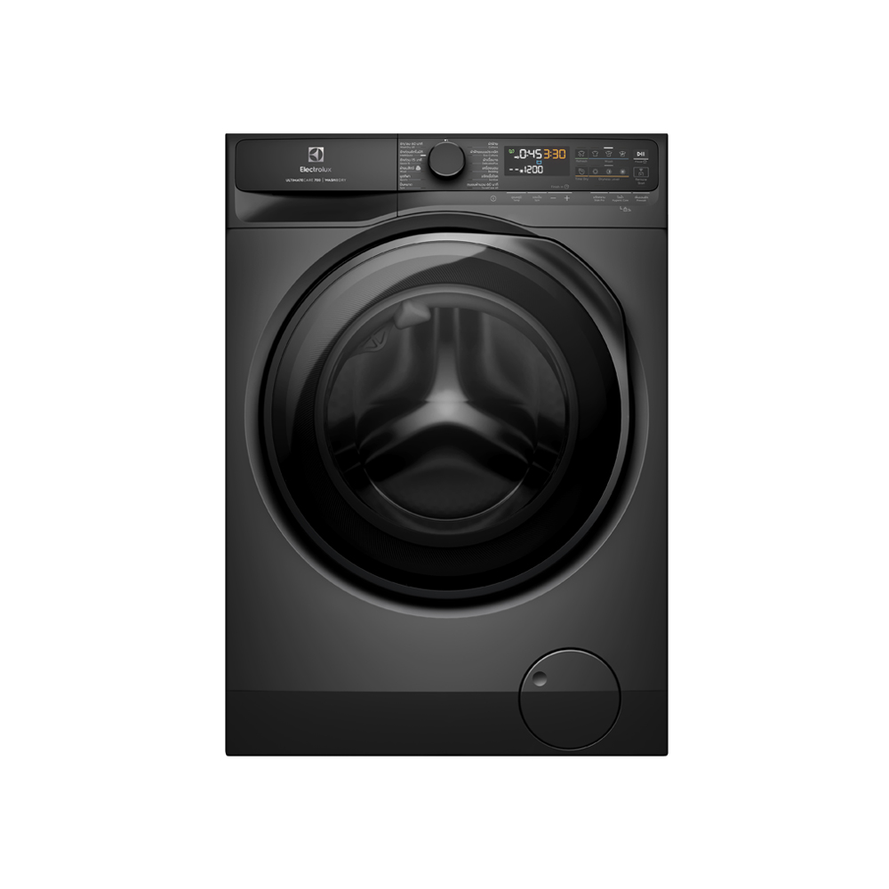 ELECTROLUX เครื่องซักอบผ้าฝาหน้าพร้อมขาตั้ง 11/7 กก. EWW1143R7SC สีเทา ราคา 38,049 บาท*ส่งฟรี