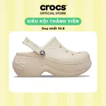 Giày Clog Unisex Crocs Bella - Winter White - 210062-11S