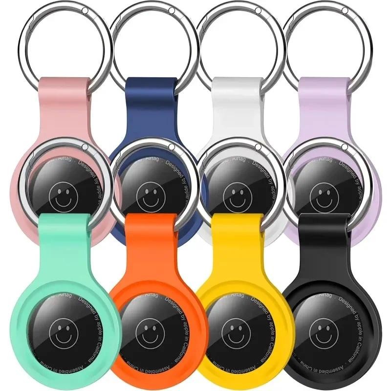 ซองซิลิโคนที่รองรับ Apple Air Tag ป้องกันกรณีอุปกรณ์เสริม Tracker ป้องกันรอยขีดข่วน Apple Air Tag Keyfob ราคา 38 บาท*ส่งฟรี
