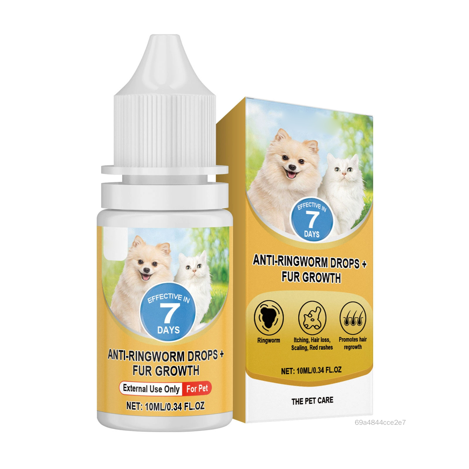 Dung Dịch Chăm Sóc Da Cho Thú Cưng 10ml Công Thức Nhẹ Nhàng Cho Chó Mèo Với Tính Năng Dưỡng Ẩm Và Làm Sạch Thích Hợp Sử Dụng Hàng Ngày Winsky-VN