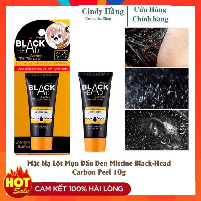 Chuẩn hàng Thái  Gel Lột Mụn Đầu Đen Than Tre Blackhead Mistine