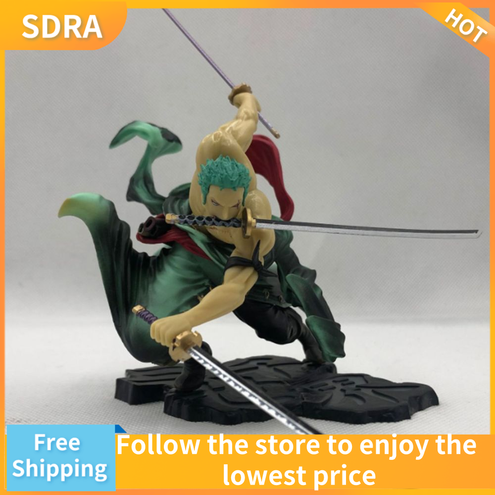 Sdra Zoro Asura Ba ngàn Thế Giới Zoro Mô hình nhân vật Ba thanh kiếm dòng phim hoạt hình đồ chơi mô hình nhỏ