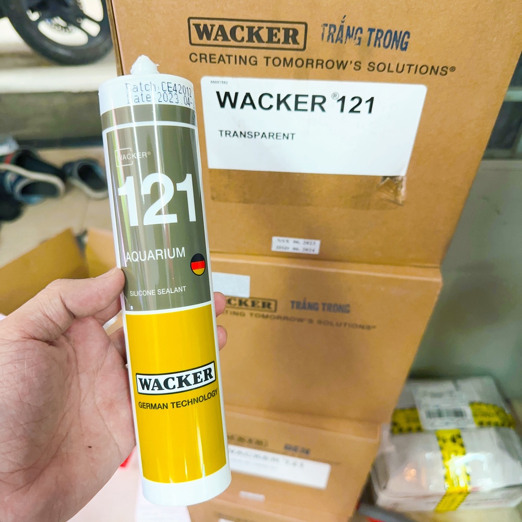 Keo hồ cá wacker 121 hàng chính hãng