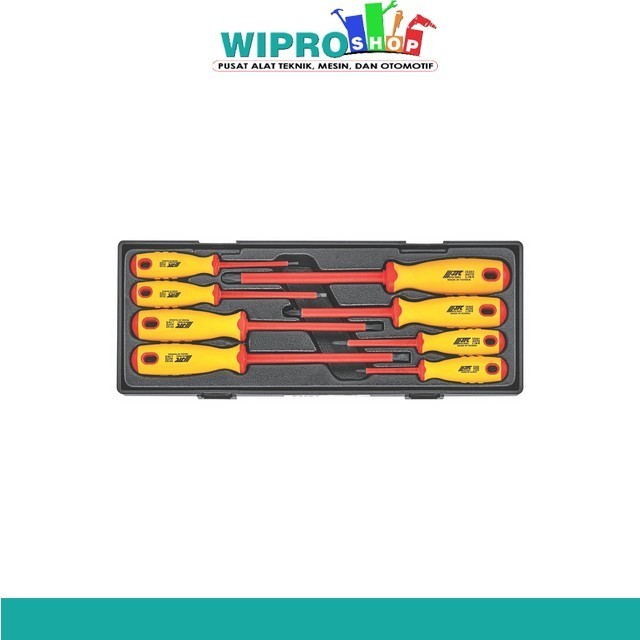 Jtc K9081-8PCS INSULATED SCREWDRIVER SET Giá 1,060,675 Đồng*Miễn phí vận chuyển