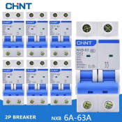 CHINT NXB-63 2P Miniature Circuit Breaker 16A/20A/25A/32A