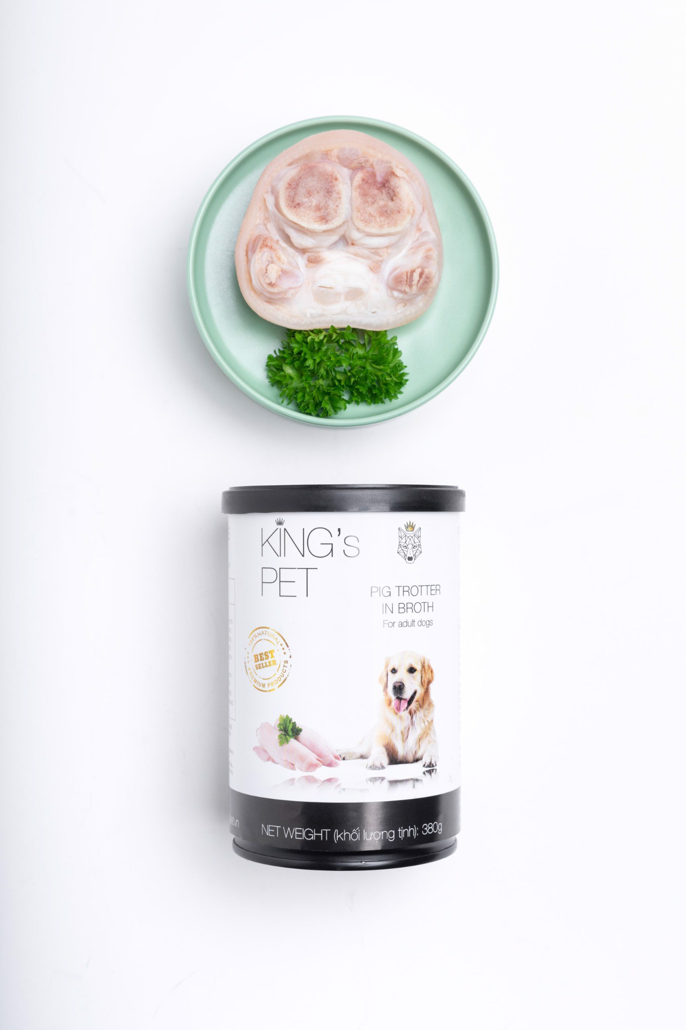 XÃ KHO Pate King s Pet cho chó mèo 380gr I Giò Heo Hầm Nước Dùng