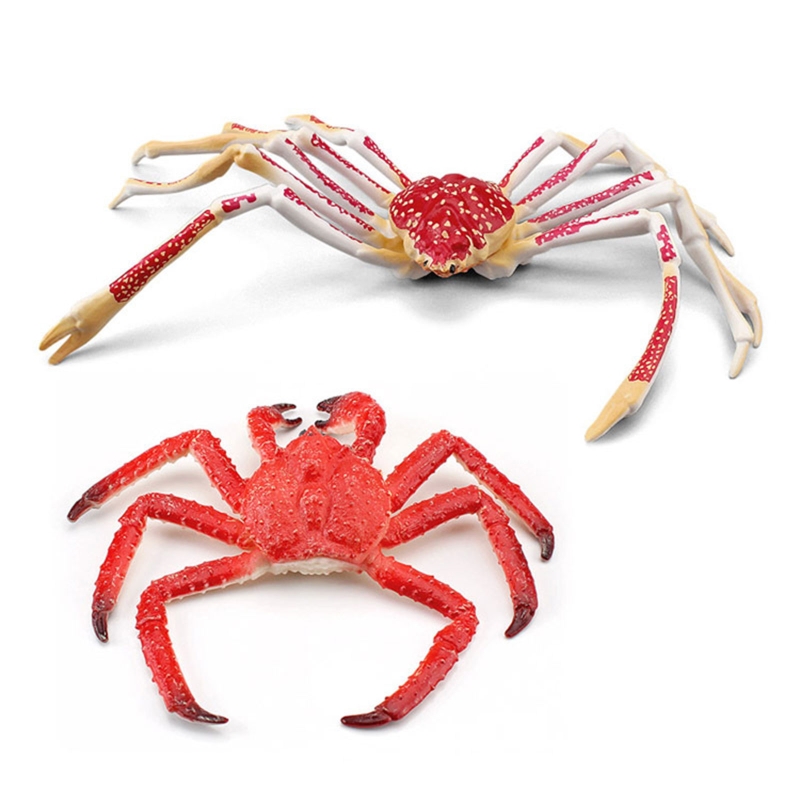 Interest Children's Realistic Ocean King Crab Kids Party Halloween Gift Relieve Stress Kids Birthday Gift
