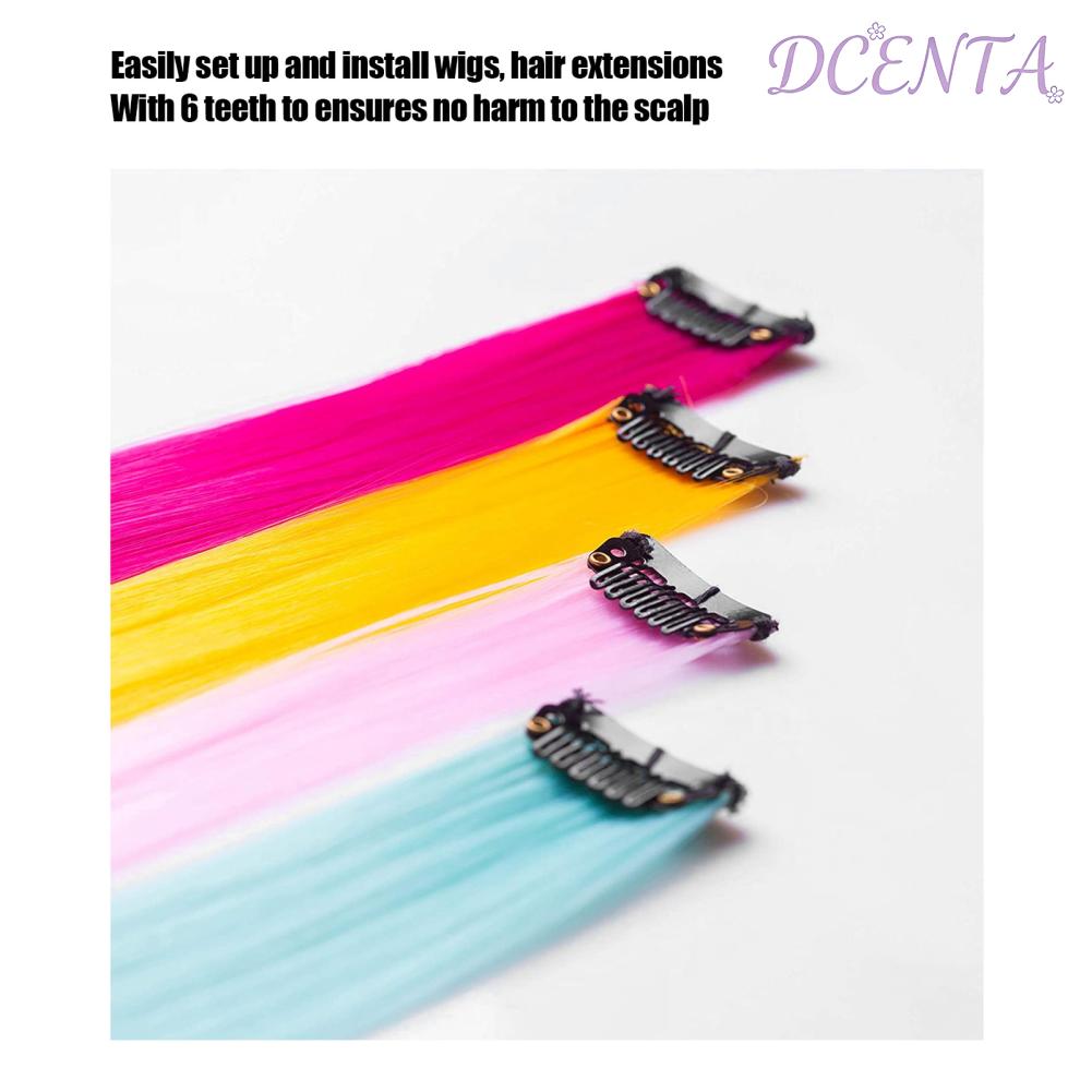 DCENTA 1000 ชิ้น/ถุง 2.8U คลิปผมเหล็กคลิป Snap ต่อผมวิกผมอุปกรณ์เสริมกิ๊บ (สีดำ) ราคา 1,817 บาท*ส่งฟรี