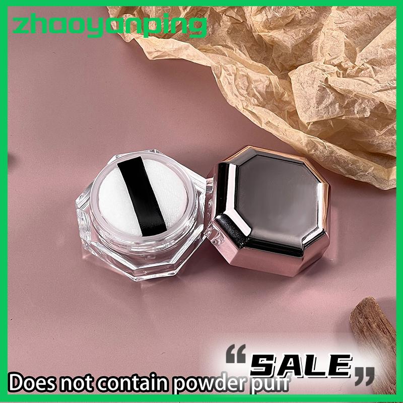 zhaoyanping 1 cái hộp bột Mini 8g hộp đựng bột lỏng rỗng bằng nhựa cầm tay có rây lọ mỹ phẩm phụ kiện trang điểm du lịch