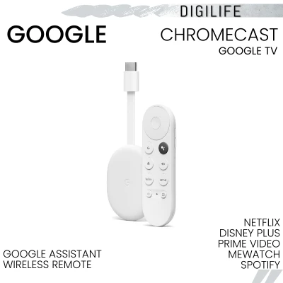 Google Chromecast with Google TV Streaming Media Player