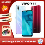 VIVO Y11 6+128GB Smartphone with Dual AI Camera