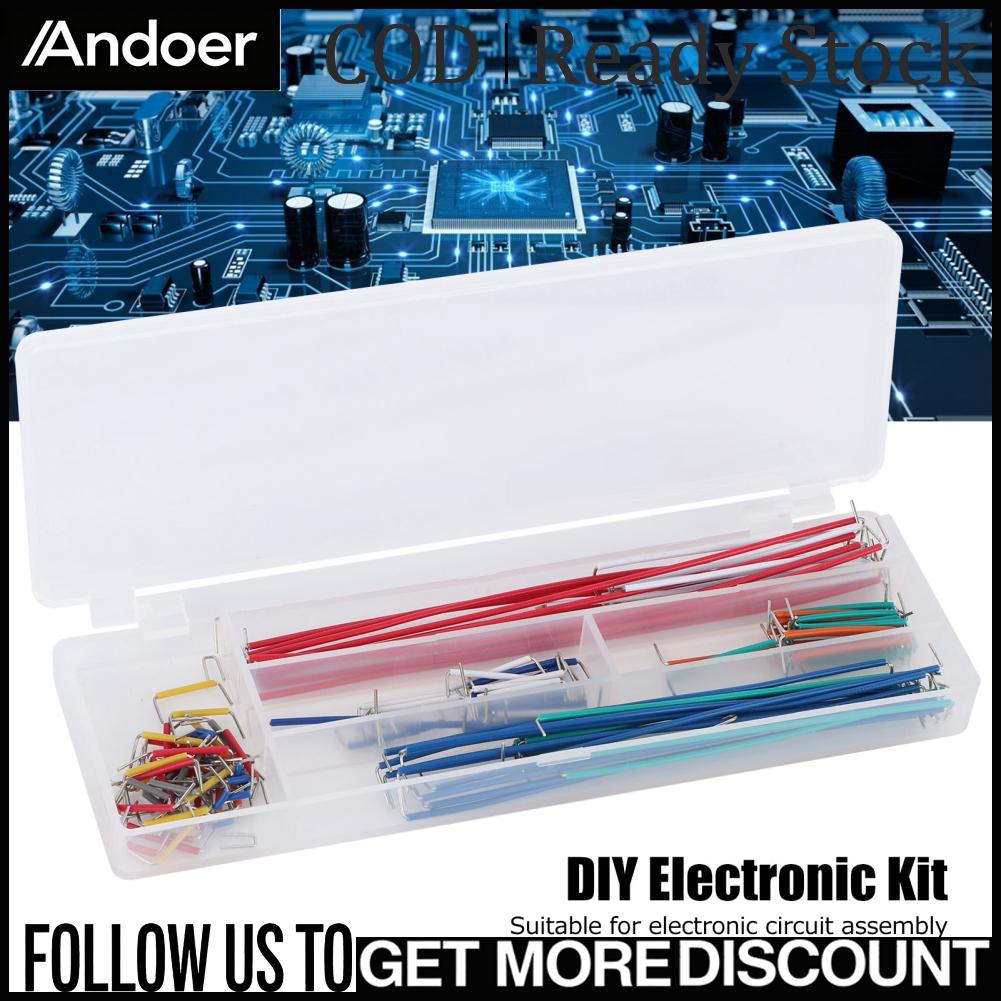 Andoer Bộ Điện Tử LED Điện Trở Mạch Tích Hợp Nhiều Yếu Tố Bóng Bán Dẫn Bo Mạch Di Động Bộ Bền Cho STM32 Cho Raspberry Pi Giá 244,388 Đồng*Miễn phí vận chuyển
