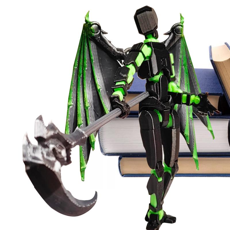 3D Printed Multi-Jointed Movable Shapeshift Robot Games Child Mannequin Dumm y13 Action Figures Gift Games Toy For Girl Boy Kids
