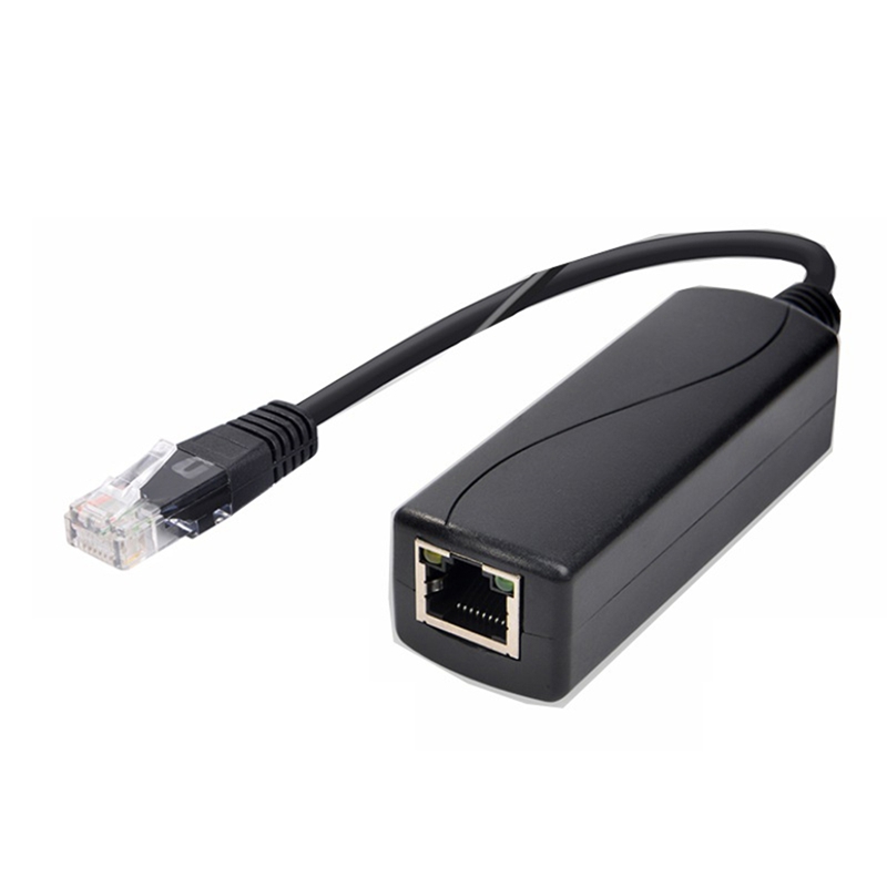 48V to 24V POE Converter with 100M Ethernet Speed PoE to 24 Voltage Regulator Mode B for Passive