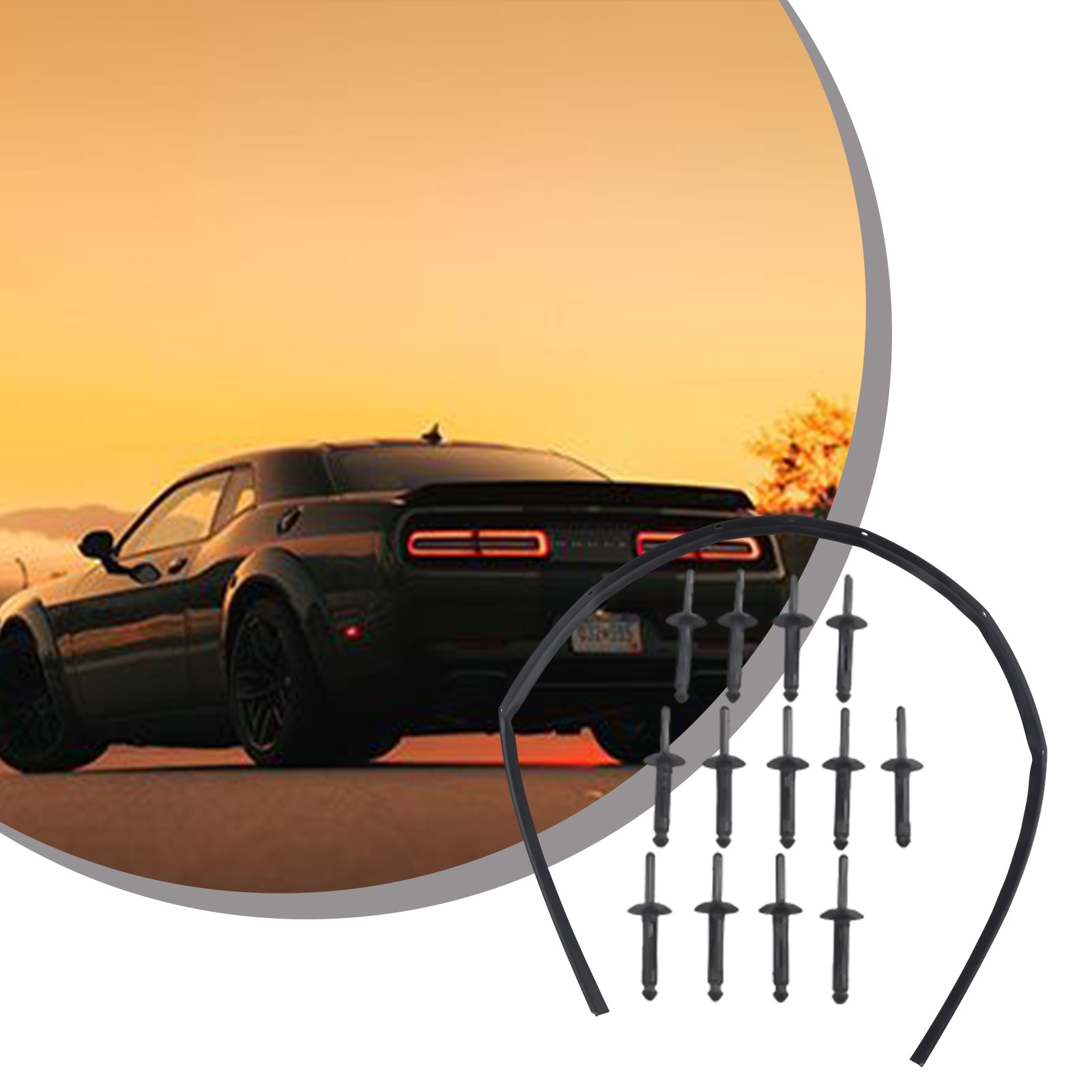 【Thời trang tự động】 đáng tin cậy Bumper mui xe con dấu cho Dodge cho Challenger 2008 2022 OEM 68051392ab