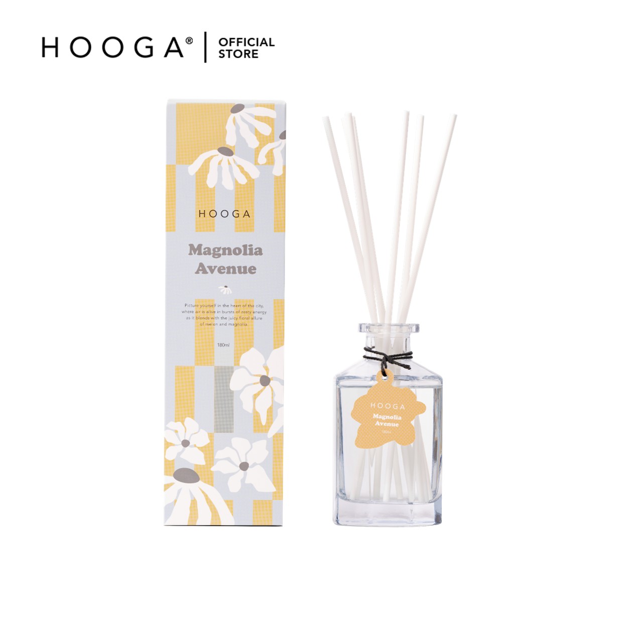 [ONLINE EXCLUSIVE] HOOGA Scentful Reed Diffuser 180ml