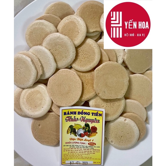 500g Bánh đồng tiền sữa - Giòn thơm