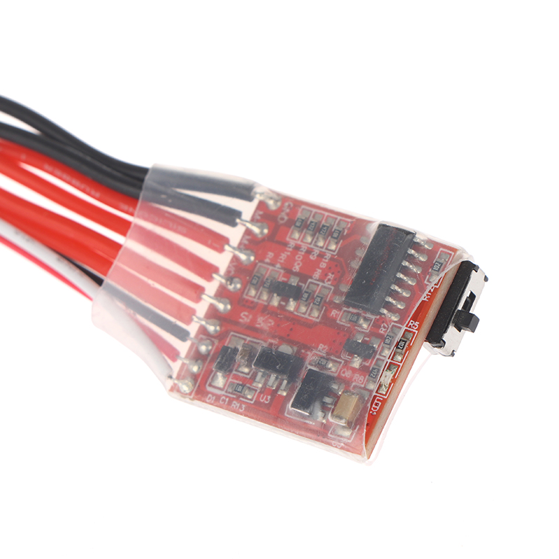 [JIESHENG] Flash Sale Micro ESC 10A 15A 20A 30A chải ESC RC ESC điện tốc độ điều khiển cho Diy Mini 1 16 1 18 1 24 RC Xe thuyền TANK W phanh