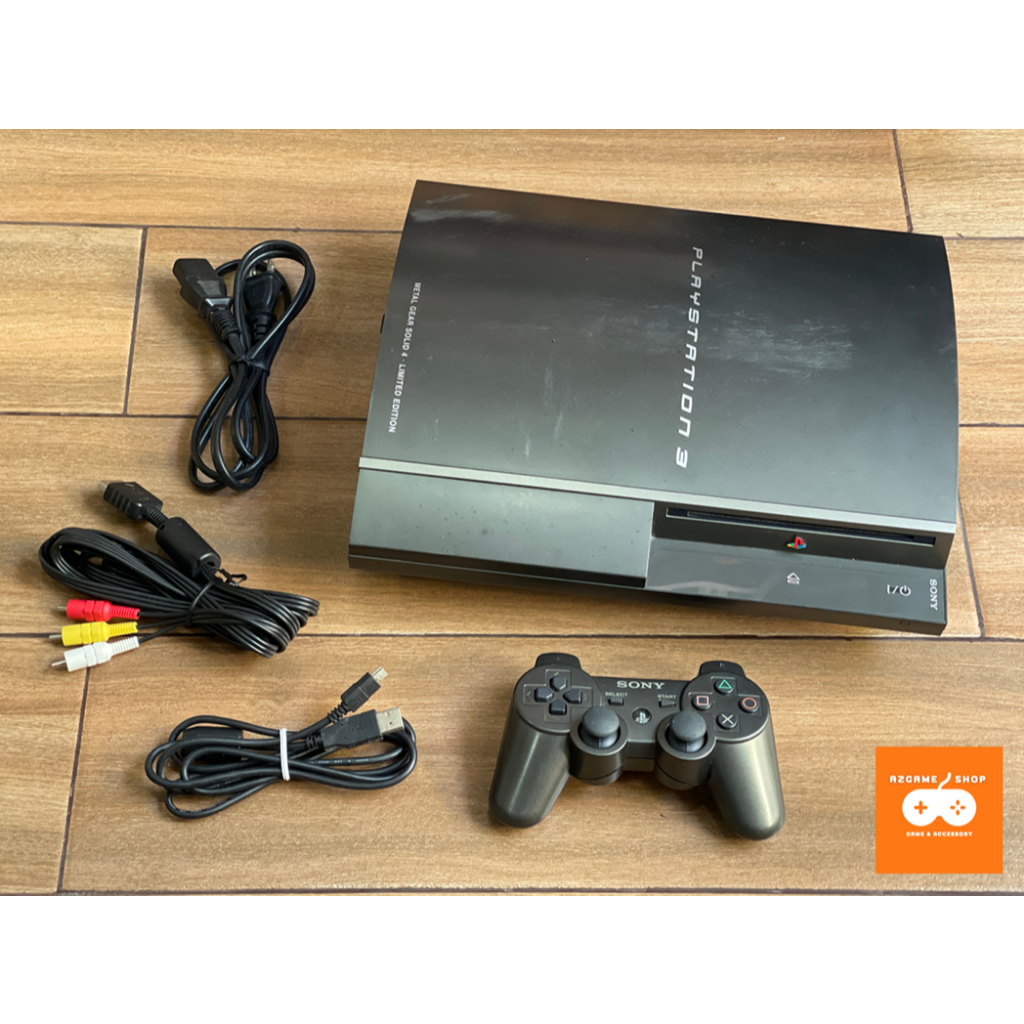 PS3 Metal Gear Solid 4 Limited Edition CECHH00_MG 40GB Giá 5,550,000 Đồng*Miễn phí vận chuyển