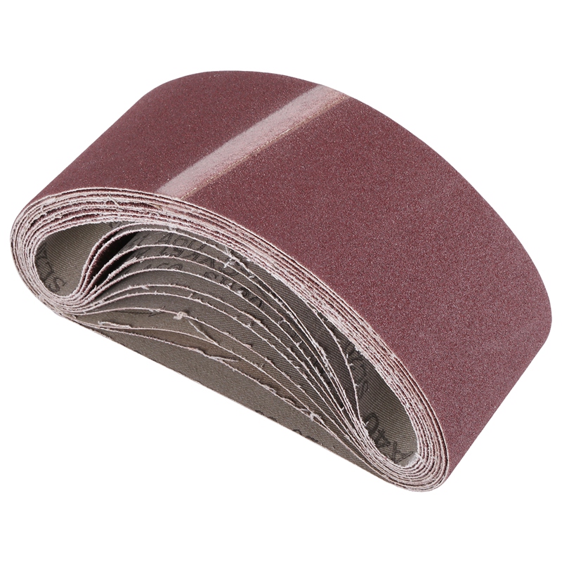 (TIPM) 20PCS 3X18 Sanding Belt Sanding Belts Belt Sander Paper (3 Each of 60, 80, 120,150,240,400 Grits, 2 of 40 Grits) for Belt Sander