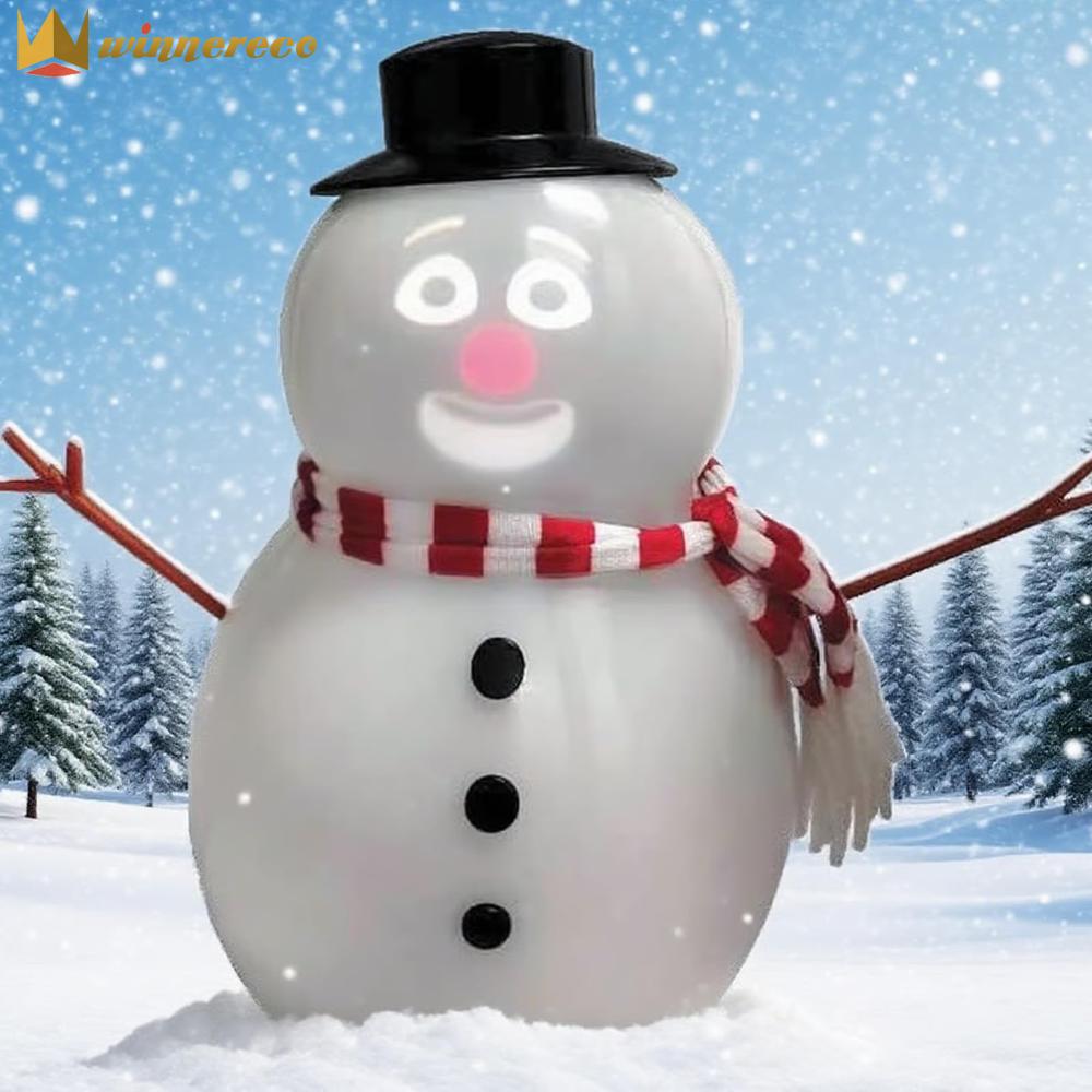 Talking Winking Snowman Multi-Purpose Singing Interactive Xmas Sculpture Cute Animated Snowman Ornament for Indoor Apartment Bedroom ราคา 771 บาท*ส่งฟรี