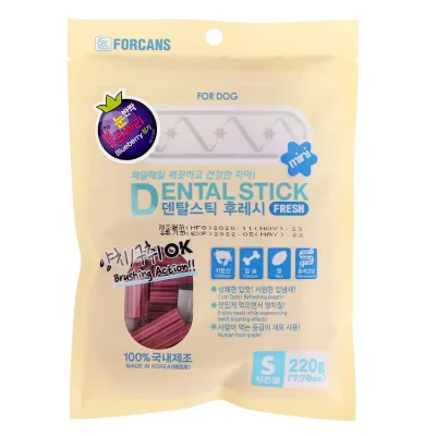 Forcans Dental Stick Blueberry - Small 220g