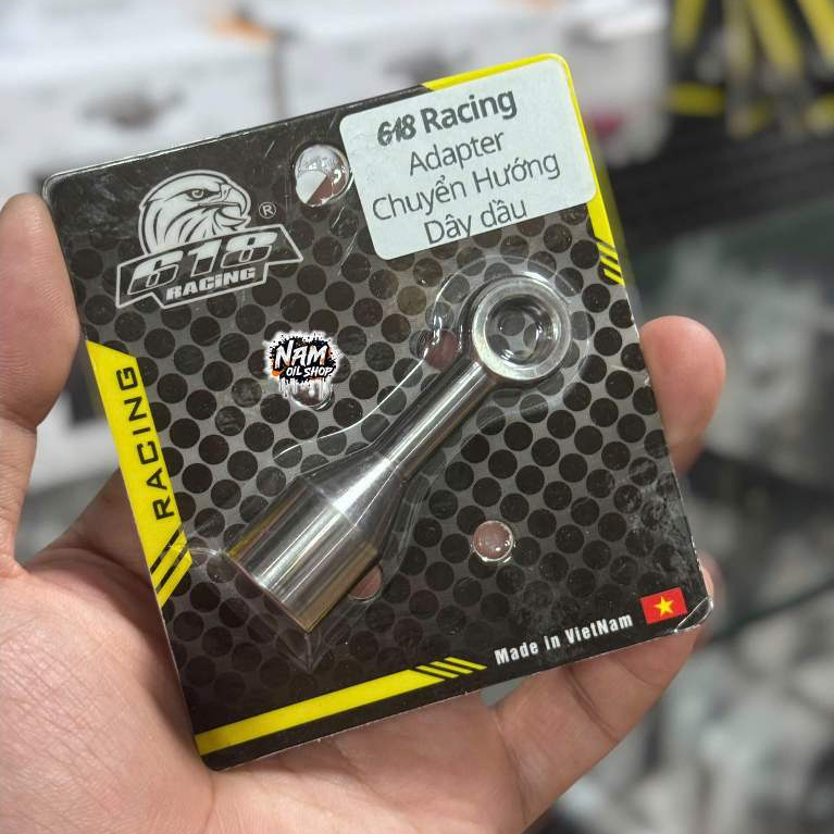 Adapter Chuyển Hướng Dây Dầu 618 Racing Inox