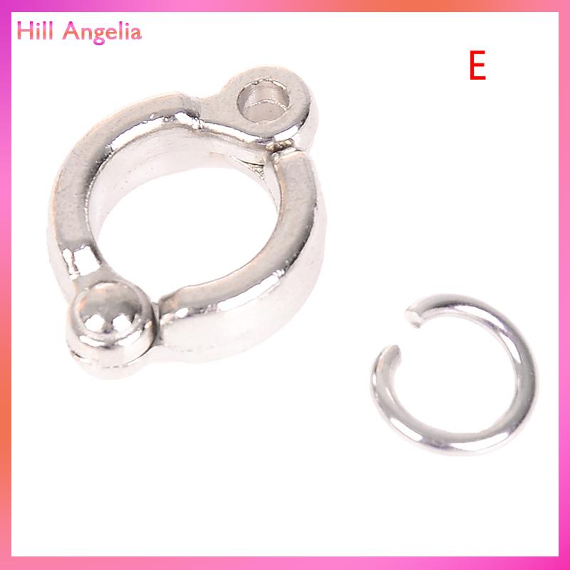 [Hill Angelia] 2 chiếc vòng dây xích huấn luyện chim thú cưng kẹp phụ kiện bay cho vẹt vòng chân chim bồ câu - 2