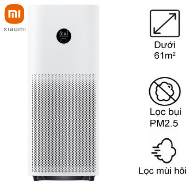 Máy Lọc Không Khí Xiaomi Mi Air Purifier 4 Pro, Làm Sạch Tới 60m2, Bảo Hành 12 Tháng - FREESHIP