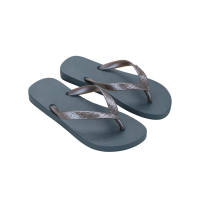 Ipanema Classica Blue/Pearly Silver Comfortable Slippers for Ladies